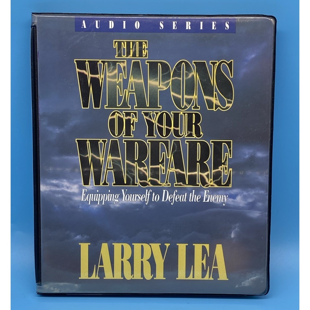 Larry Lea THE WEAPONS OF YOUR WARFARE Vintage 8-Cassette Audio Box Set Complete